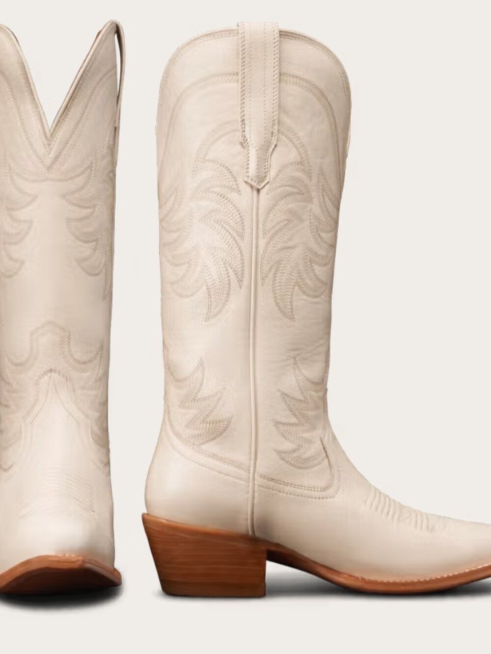 Tecovas The Annie Cowgirl Boots Bone White Women’s 7B NEW